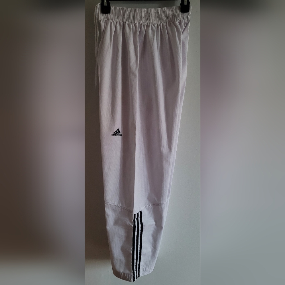 Adidas White Martial Art Training Pants